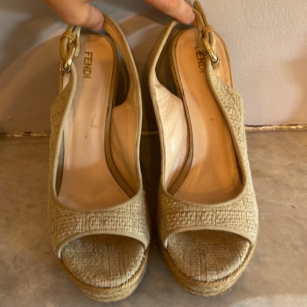 Vintage Fendi Wedges
